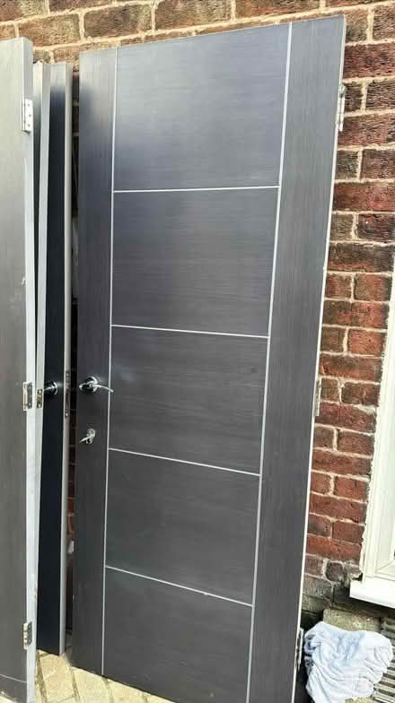 Photo of free 5 x Pre finished grey doors (Cheadle SK8) #2