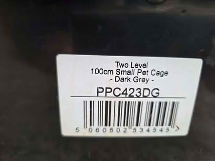 Photo of free 2 tier pet cage & pet run (Burstwick HU12) #4