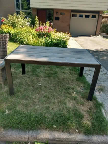 Photo of free Table & 6 Chairs (Near Baseline Rd. & Clyde Ave.) #1