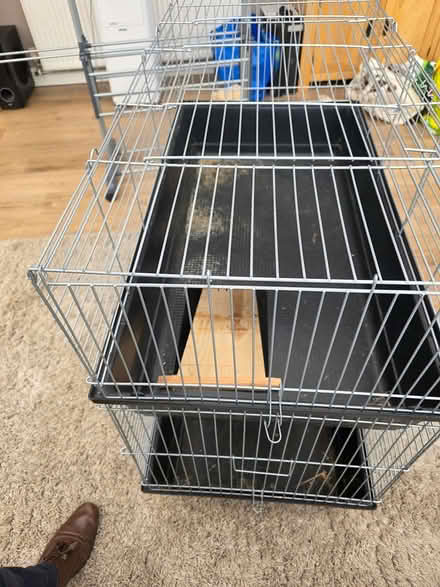 Photo of free 2 tier pet cage & pet run (Burstwick HU12) #3