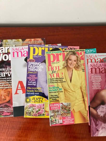 Photo of free Gardener’s world magazines/saga/ prima (Stanford-Le-Hope SS17) #1