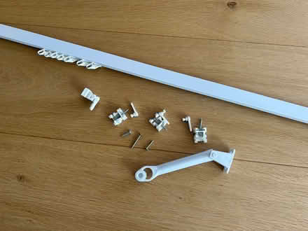 Photo of free Swish white curtain rail & fixings (Ifold RH14) #4