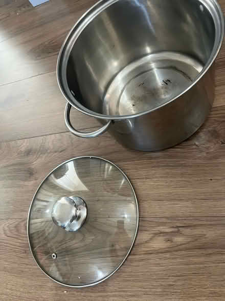 Photo of free Large cooking pot with lid (Southborough BR2) #2