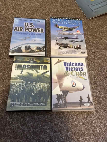 Photo of free 4 aeroplane DVDs (Heage DE56) #1