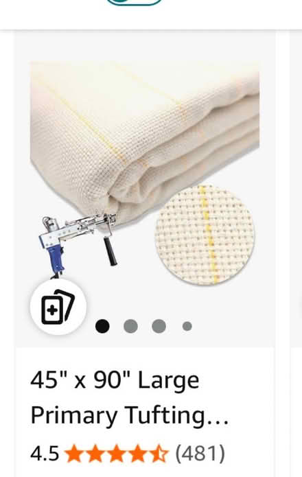 Photo of free Tufting cloth (303 and I 10) #2