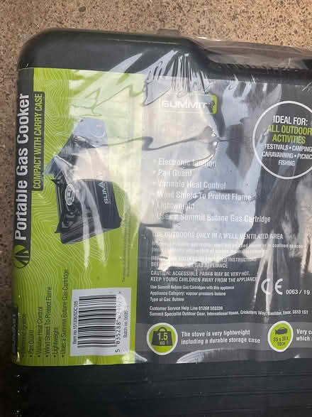 Photo of free Portable Gas Cooker and Gas (Minehead) #2