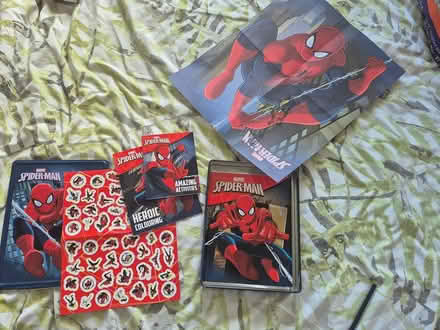 Photo of free Spider man activity tin (Maidstone ME15) #1