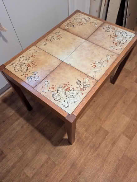 Photo of free Coffee table with tiles top (M20 Withington) #3