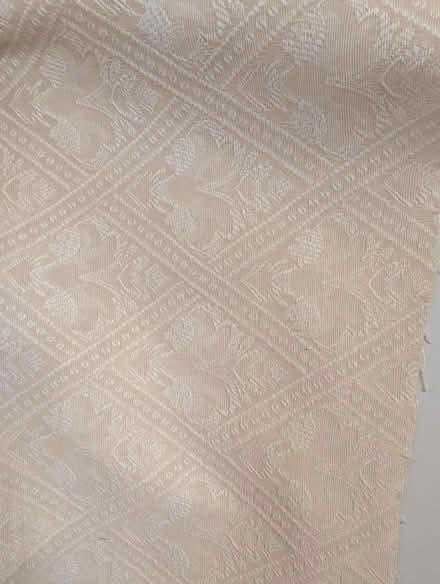 Photo of free Part roll of cream fabric (Jericho BL9) #2