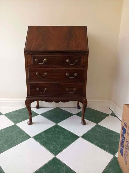 Photo of free Mahogany Bureau (Alfrick WR6) #3