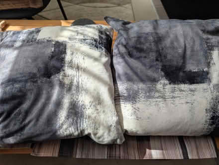 Photo of free 2 sofa cushions and covers (Battle TN33) #1
