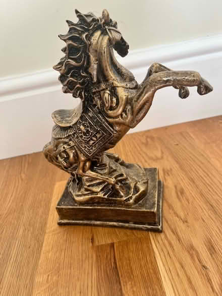 Photo of free Gold horse ornament (West Hampstead NW6) #2