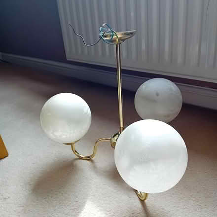 Photo of free Gold ceiling light (Benhall GL51) #2