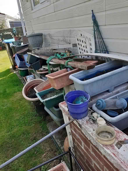 Photo of free Large garden plant pots (Pickering/Malton. YO17) #1