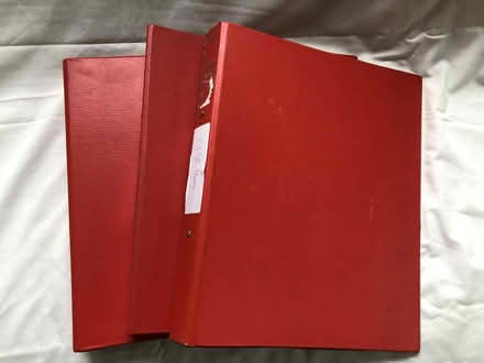 Photo of free Three red A4 folders (Harrogate HG2) #2