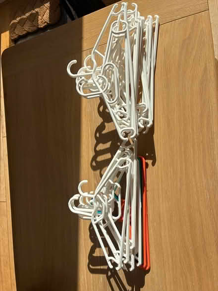 Photo of free Children’s coat hangers (Byfleet) #1