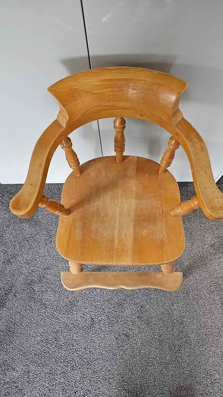 Photo of free Pine child's high chair (Wigmore, Gillingham) #2