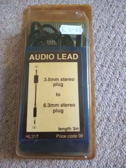 Photo of free Audio lead (Stroud GL5) #1