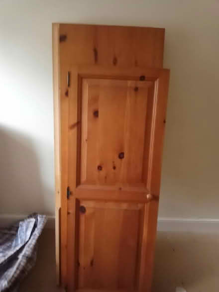 Photo of free Large pine wardrobe (Yealand Conyers LA5 9SG) #1