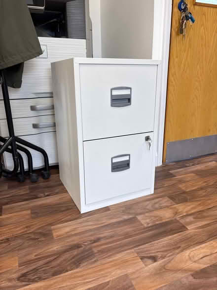 Photo of free 2 drawers filing cabinet (Hackenthorpe, S12) #1