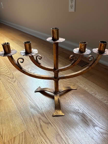 Photo of free Metal candlestick holder (Penfield) #1