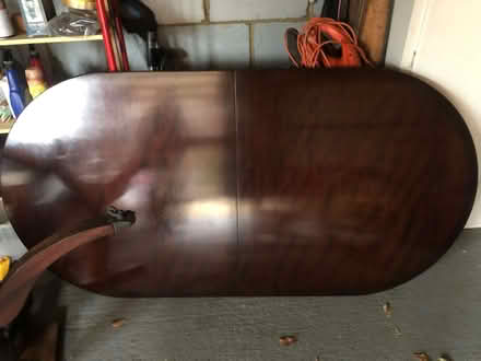 Photo of free mahogany dining table (Blackgreen Wood AL2) #1