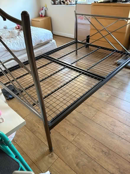 Photo of free Metal Bed Frame (LIttleover Derby) #1