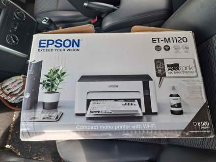 Photo of free Epson mono WiFi printer (Stroud) #1