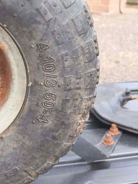 Photo of free Wheel barrow size wheels x 3 (Billing Road East area) #4