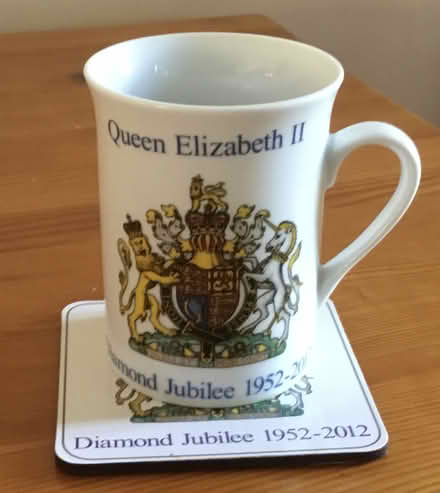 Photo of free Diamond Jubilee Mug and Coaster (W5, off Pitshanger Lane) #1