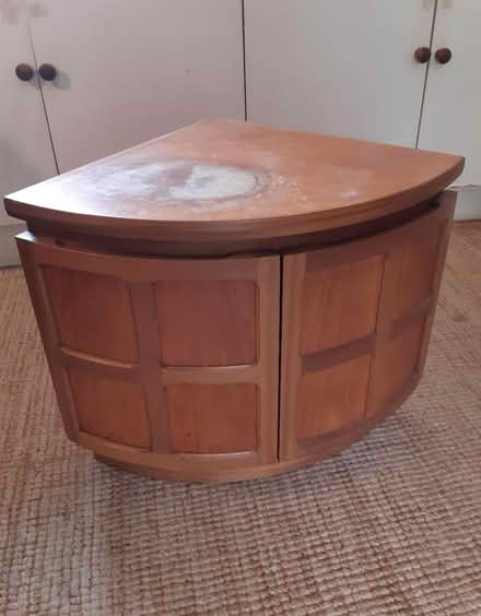 Photo of free Wooden corner cupboard (Woodseats S8) #2