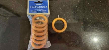 Photo of free Pine Curtain Rings (RH12) #1