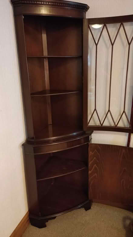 Photo of free Corner cupboard/ display unit (Kendal LA9) #1