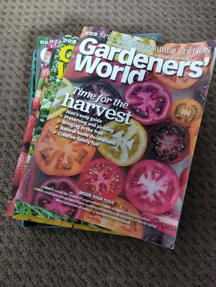 Photo of free Gardeners world magazines (Fairfield LA1) #1