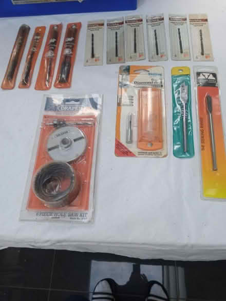 Photo of free Assorted drill bits & saw kit (Ruislip HA4) #1