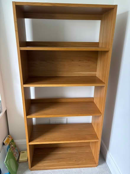 Photo of free Large solid wood bookshelf W5 (Ealing W5) #1