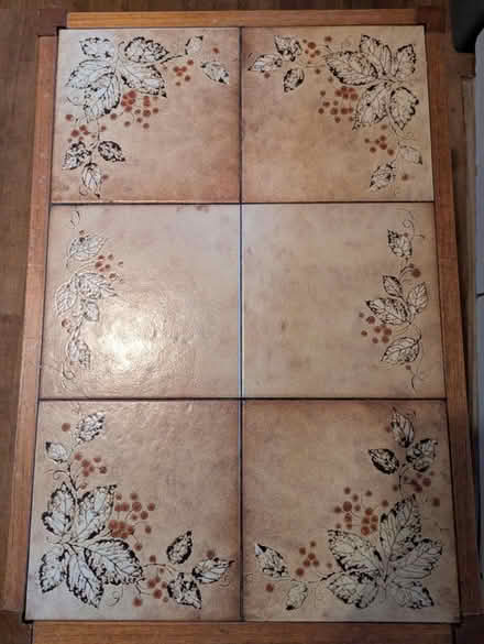 Photo of free Coffee table with tiles top (M20 Withington) #2