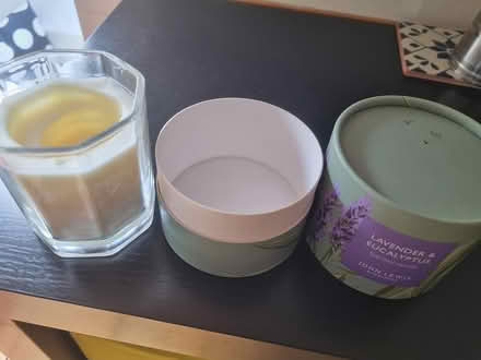 Photo of free Lavender & Eucalyptus candle (New Marston OX3) #1