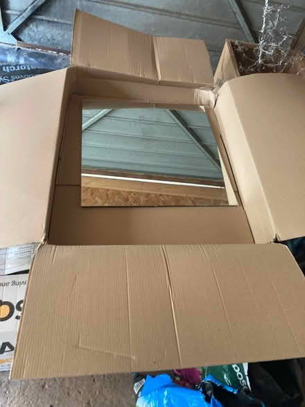 Photo of free Plain Frameless Glass Mirror (Royal Leamington Spa CV32) #1