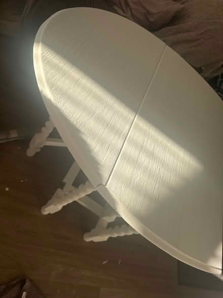 Photo of free Drop leaf barley twist table (Maidstone ME15) #2