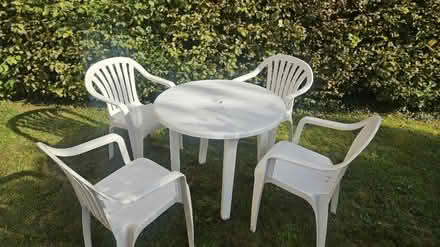 Photo of free Garden table and chairs (Southwater) #1