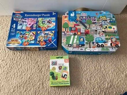 Photo of free Childrens puzzles and card game (Thorney Leys OX28) #1