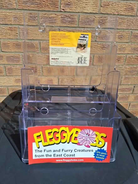 Photo of free 4 x Plastic Literature holders (Sprowston NR7) #1