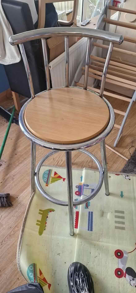 Photo of free Bar stools (Colliers wood CR4) #1