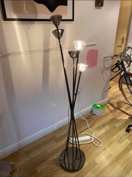 Photo of free Bouquet style chrome floor lamp (E5 9GA) #3