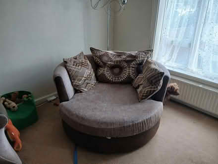 Photo of free Corner sofa with swivel chair (Chichester - West Sussex) #3