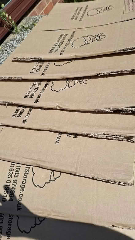 Photo of free Packing/moving boxes (Mulbarton NR14) #1