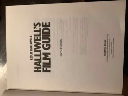 Photo of free Halliwells Film Guide 1987 (East Law DH8) #2
