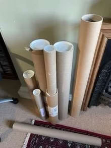 Photo of free Cardboard packing/poster tubes (Lyncombe) #1