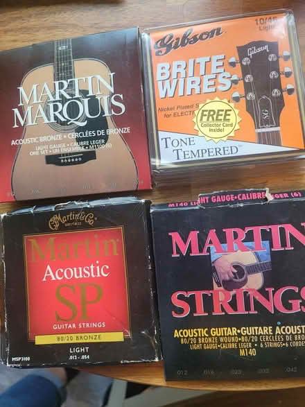 Photo of free Guitar strings (Streetsville area) #1